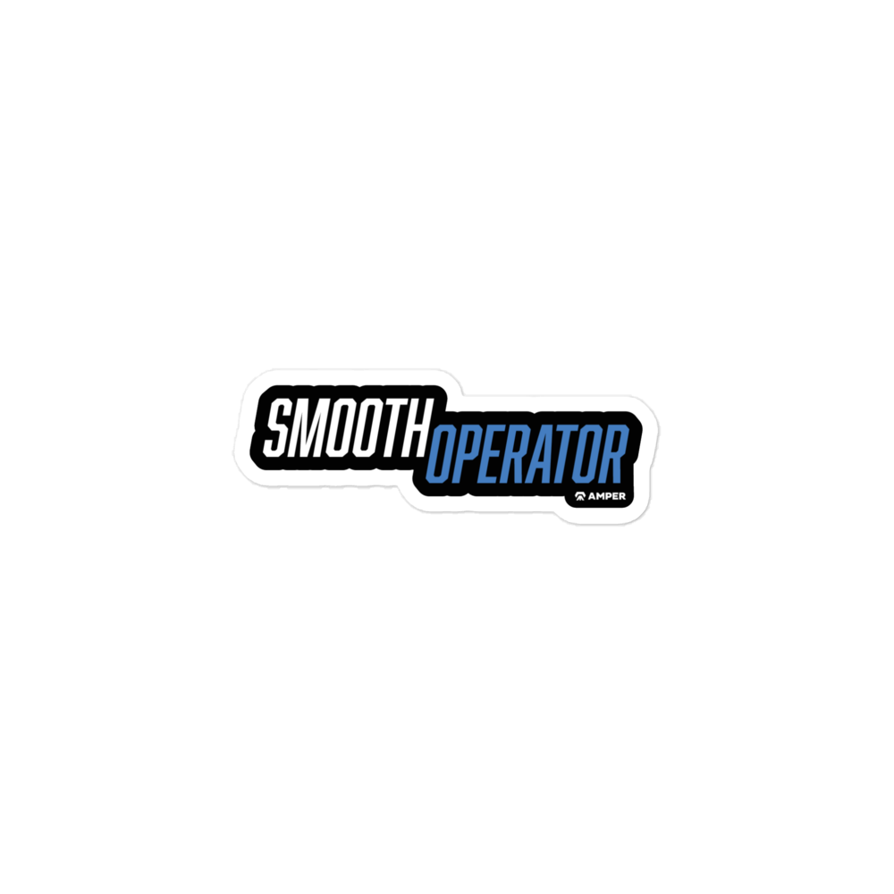 Smooth Operator Bubble-free stickers