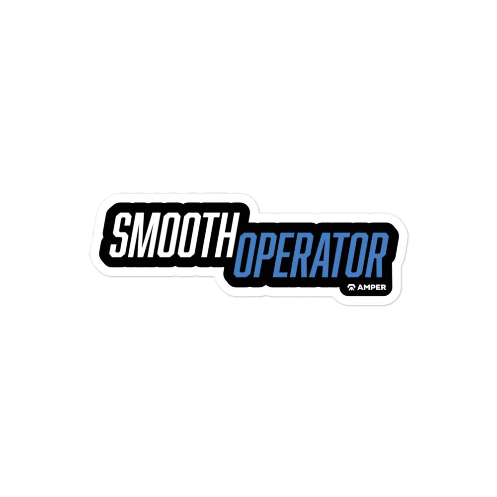 Smooth Operator Bubble-free stickers