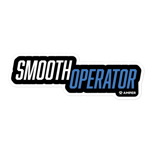 Smooth Operator Bubble-free stickers