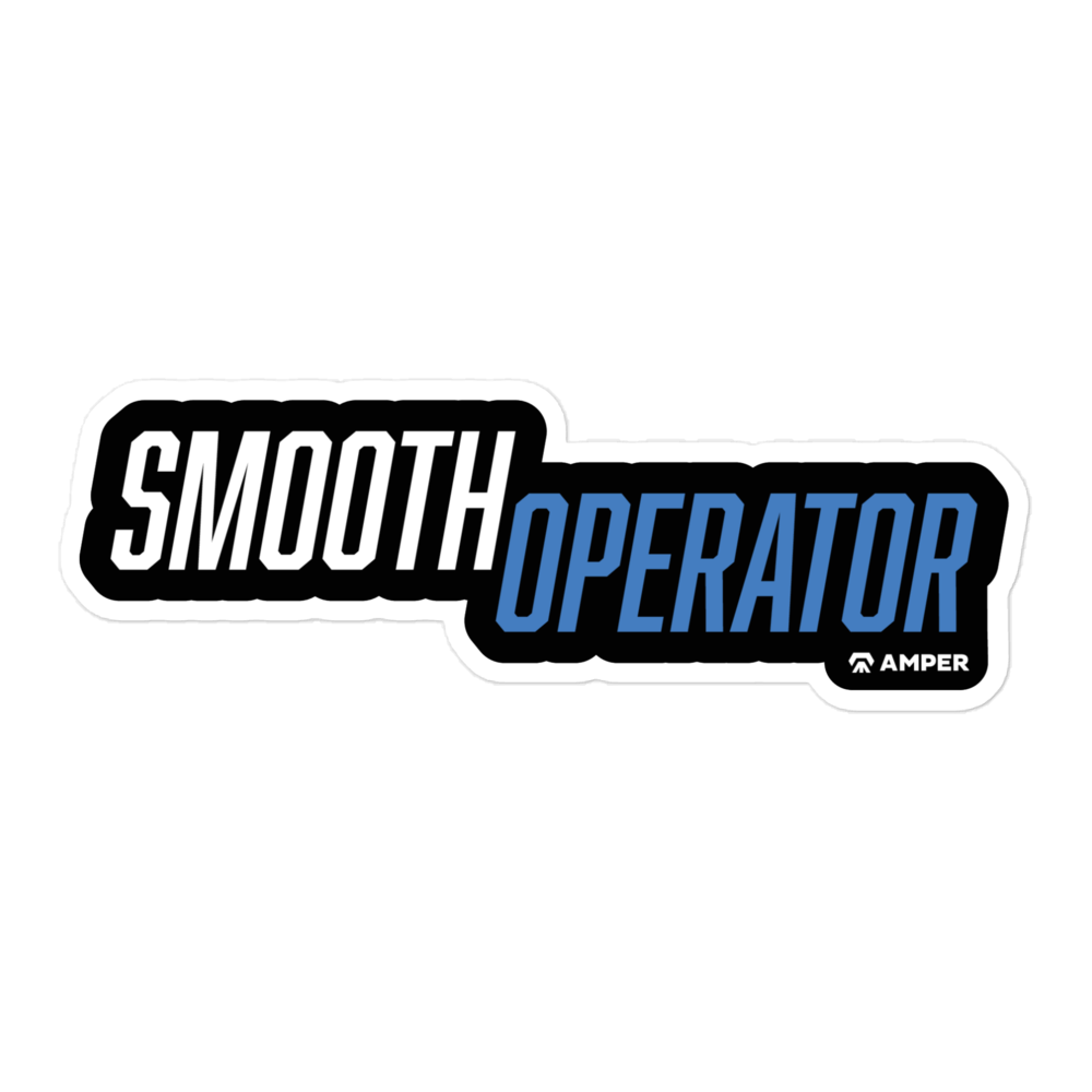 Smooth Operator Bubble-free stickers