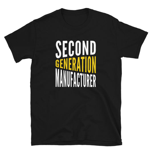 Second Generation Manufacturer Short-Sleeve Unisex T-Shirt