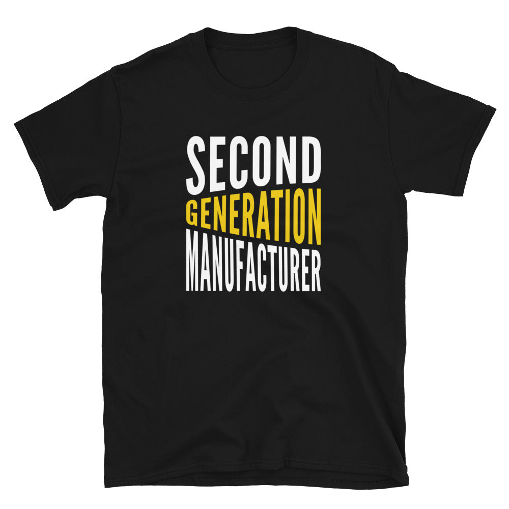 Second Generation Manufacturer Short-Sleeve Unisex T-Shirt