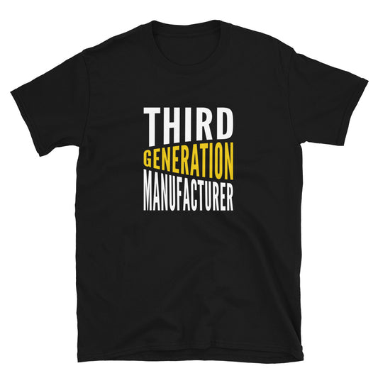 Third Generation Manufacturer Short-Sleeve Unisex T-Shirt